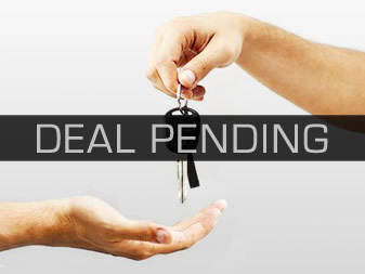Deal Pending - something every auto dealer wants to see.
