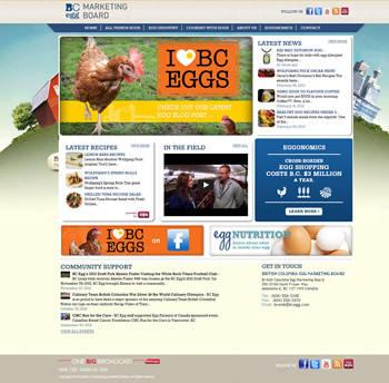 BC Egg content marketing platform